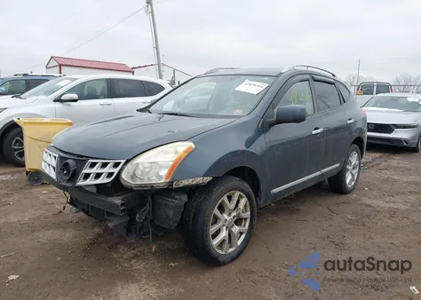 2012 Nissan Rogue Sv W/Sl Pkg из США, поврежденный, VIN JN8AS5MV8CW387422